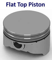 Flat Top Pistons