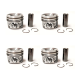 Set of 4 Pistons for Ford 1.5 EcoBlue