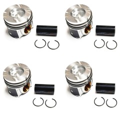 Set of 4 Mahle Pistons +0.50mm for Ford 2.0 EcoBlue