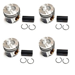 Set of 4 Mahle Pistons for Ford 2.0 EcoBlue
