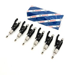 6 Fuel injectors for BMW 3.0i - B58B30 | 13537639990 & 13538625396