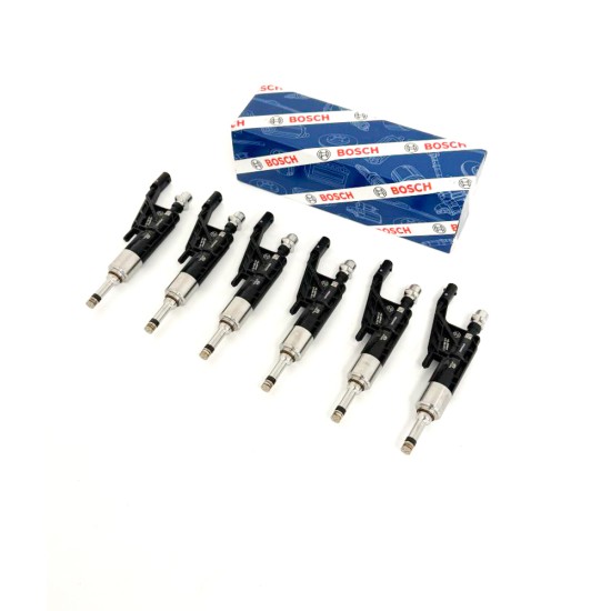 6 Fuel injectors for BMW 3.0i - B58B30 | 13537639990 & 13538625396