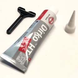 Elring Dirko HT Silicone Gasket Sealant - 70mm Tube - Grey