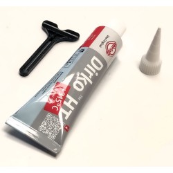 Elring Dirko HT Silicone Gasket Sealant - 70mm Tube - Grey