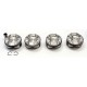 4 Pistons for BMW 116, 118, 120, 318, 320, 520, X1, X3, Z4 2.0 - N43B20 & N46B20