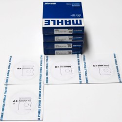 Set of Piston Rings for Mini 2.0 One, Cooper & Cooper S - B46A20 & B48A20