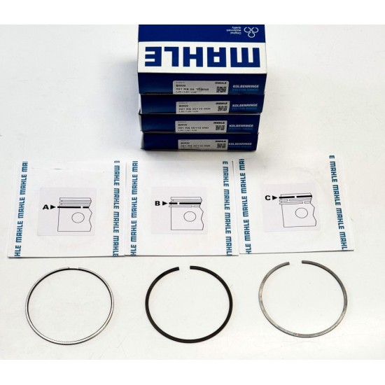 Set of Piston Rings for Mini 2.0 One D & Cooper D / SD - B47C20