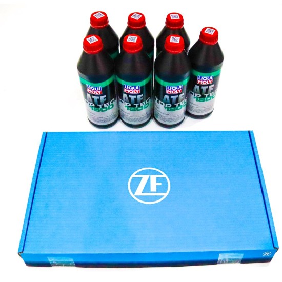 ZF 8HP Automatic Gearbox Oil Service Kit & Liqui Moly ATF 1800 for BMW 1.5 & 1.6i - B38, N20, B48, N13