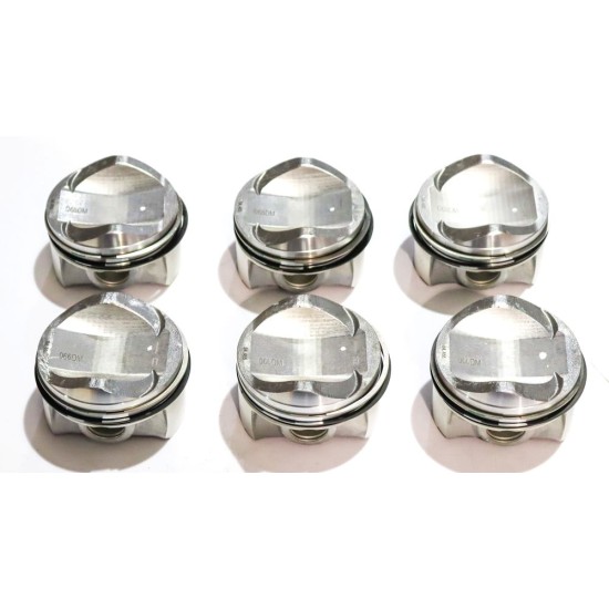 6 Pistons for Volkswagen Touareg 3.0 V6 TSi - CGEA, CGFA, CJTA | 06E107065 & 06E107066