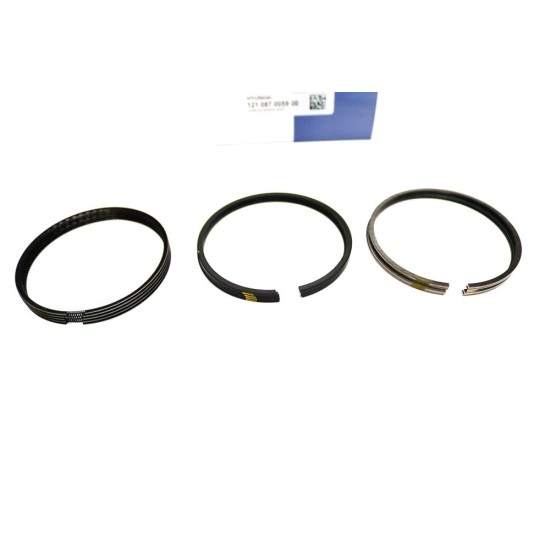 Set of Piston Rings for Hyundai Kona, Tucson, i30 & i40 1.6 CRDi - D4FE
