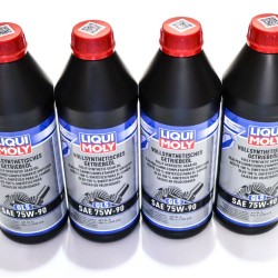 4 x Liqui Moly Fully Synthetic 75W90 GL-5 Gear / Differential Oil - 1L | 1414