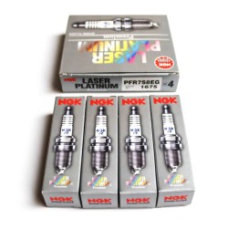 Set of 4 Spark Plugs for Audi 1.8, 2.0, 4.2, 5.2 Petrol 