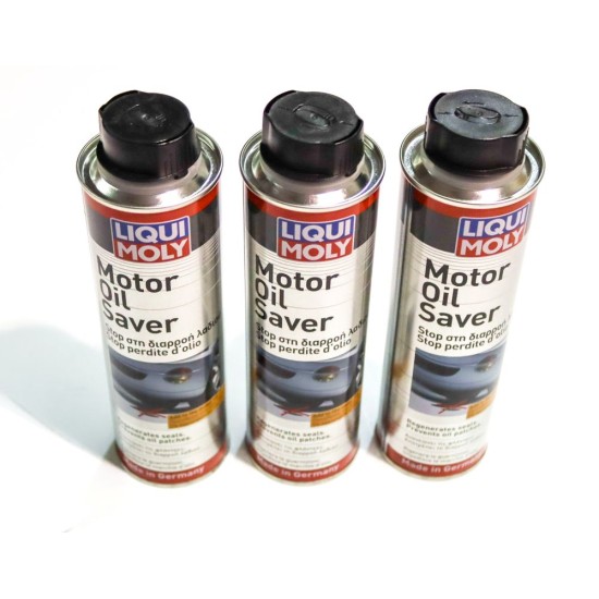 3 x Liqui Moly Motor Oil Stop Saver Leak - Petrol & Diesel Engine - 300ml | 1802