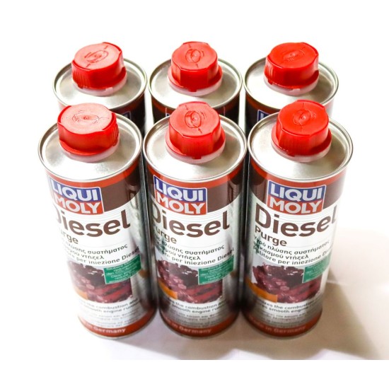 6 x Liqui Moly Diesel Purge Injector Cleaner - Fuel System Treatment 500ml | 1811
