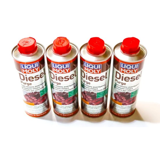 4 x Liqui Moly Diesel Purge Injector Cleaner - Fuel System Treatment 500ml | 1811