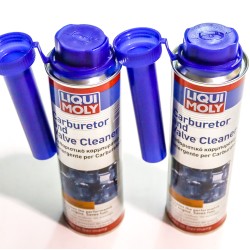 2 x Liqui Moly MTX Carburettor & Valve Cleaner Petrol Fuel Additive - 300ml | 1818