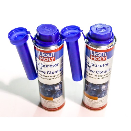 2 x Liqui Moly MTX Carburettor & Valve Cleaner Petrol Fuel Additive - 300ml | 1818