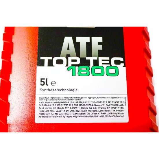 2x Liqui Moly Automatic Transmission Oil / Gearbox Fluid ATF 1800 - ZF6HP ZF8HP | 20662