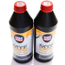 2 x Liqui Moly Top Tec MTF 5200 75W80 (API GL-4) Gear Oil - 1L | 20845