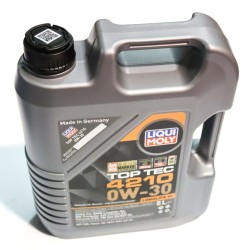Liqui Moly Top Tec 4210 0W30 Engine Oil - C3 VW 504 & 507 & C30 BMW LL - 5L | 21605