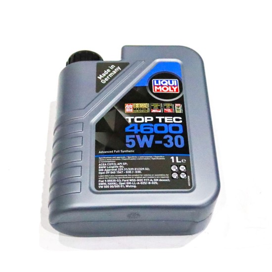 2 x Liqui Moly Top Tec 4600 5W-30 Synthetic Technology Engine Oil - 1L | 2315