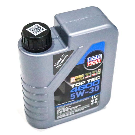 2 x Liqui Moly Top Tec 4600 5W-30 Synthetic Technology Engine Oil - 1L | 2315