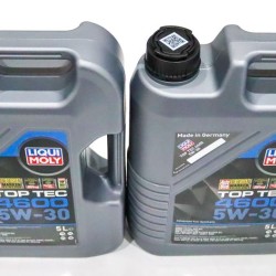 2 x Liqui Moly Top Tec 4600 5W-30 Synthetic Technology Engine Oil - 5L | 2316