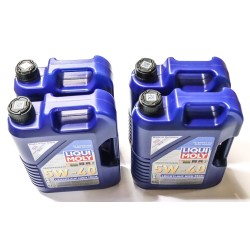 2 x Liqui Moly Leicht­lauf High Tech 5W-40 Engine Oil - 5L | 2328