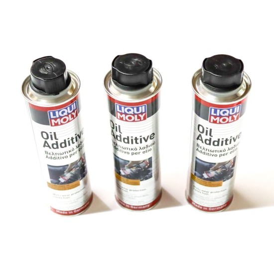 3 x Liqui Moly MOS2 Engine Oil Additive 300ml | 2591