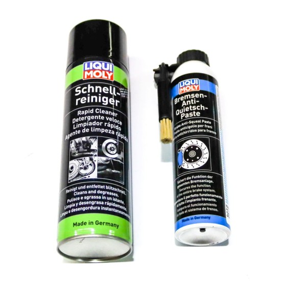 Liqui Moly Brake Anti Squeal Paste 200ml - 3074 & Liqui Moly Rapid Cleaner - 3318