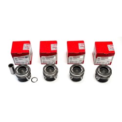 Set of 4 Pistons for Fiat Fullback 2.4 D - 4N15