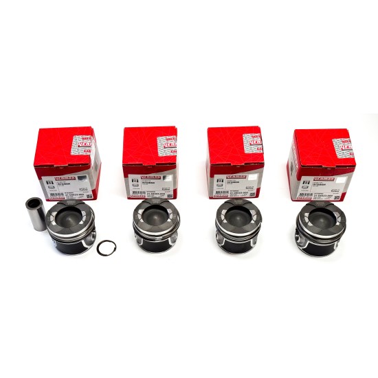 Set of 4 Pistons for Fiat Fullback 2.4 D - 4N15 Set of 4 Pistons for Fiat Fullback 2.4 D - 4N15