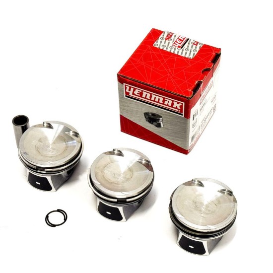 Set of 3 Pistons for Nissan Micra 0.9 IG-T - H4B - HR09DET