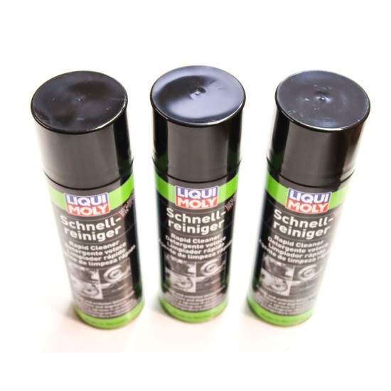 3 x Liqui Moly Rapid Cleaner Brake & Parts Cleaner (Spray) 500ml | 3318