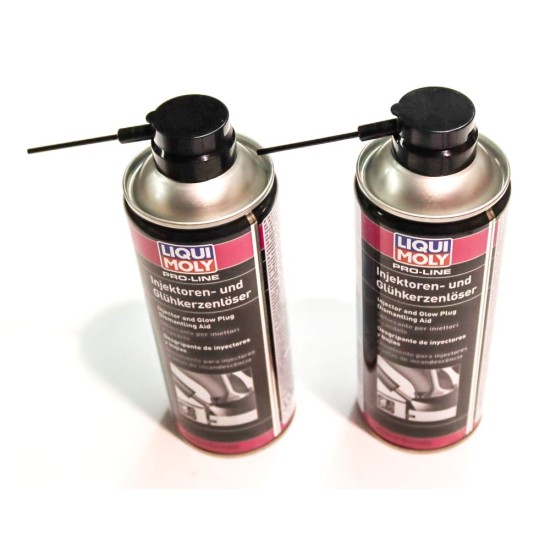 2 x Liqui Moly Pro-Line Injector and Glow Plug Dismant­ling Spray - 400ml | 3379
