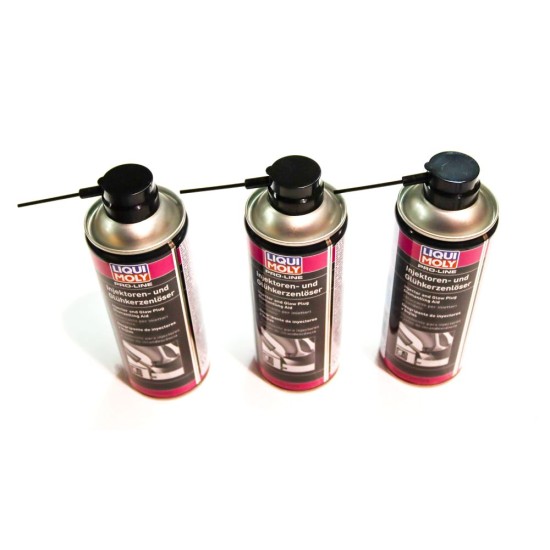 3 x Liqui Moly Pro-Line Injector and Glow Plug Dismant­ling Spray - 400ml | 3379