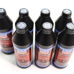 7 x Liqui Moly Dual Clutch Gearbox Oil 8100 DCTF - Transmission Fluid - 1L | 3640