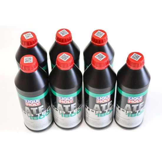 7x Liqui Moly ATF 1800 Auto Transmission Oil Gearbox  Fluid 1L - ZF6HP &  ZF8HP | 3687