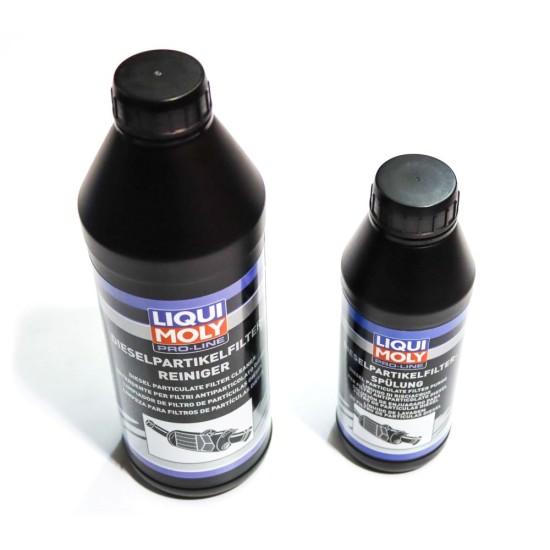 Liqui Moly DPF Purge 500ml & DPF Cleaner Pro-Line 1L Service Kit | 5171 & 5169