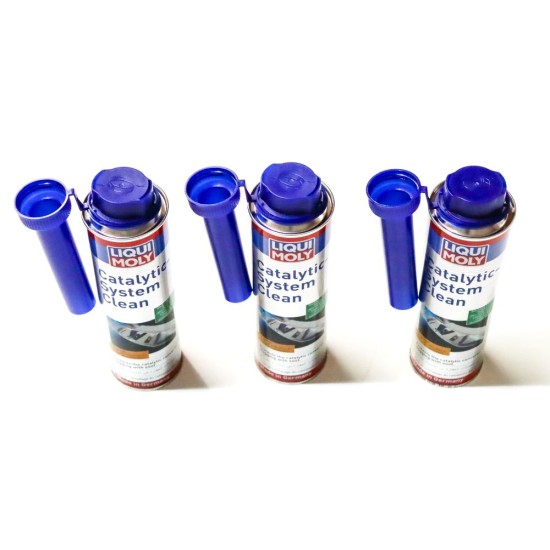 3 x Liqui Moly Catalytic System Clean 300ml - Petrol Fuel Additive | 7110