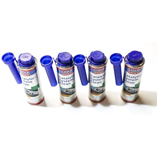 4 x Liqui Moly Catalytic System Clean 300ml - Petrol Fuel Additive | 7110