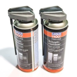 2 x Liqui Moly Pro-Line Rapid Rust Solvent Penetrating Spray - 400ml | 7390