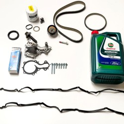Timing Belt Kit with Drive Belt, Oil, Filter, Cover Gasket & Crank Seal for Ford 1.0 EcoBoost