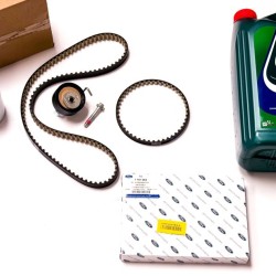 Genuine Timing Belt Kit with Drive Belt, Oil & Filter for Ford 1.0 EcoBoost