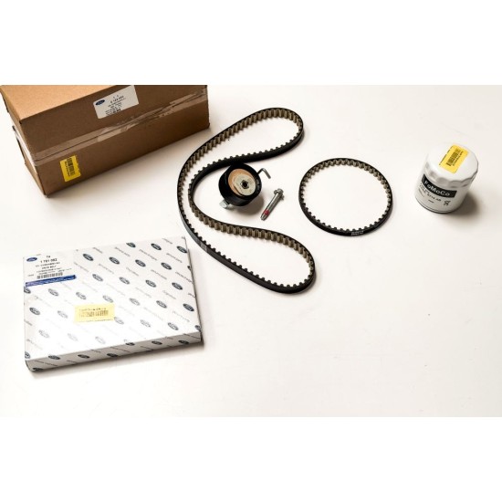 Genuine Timing Belt Kit with Drive Belt & Oil Filter for Ford 1.0 EcoBoost