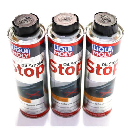 3 x Liqui Moly Oil Smoke Stop Reduce Exhaust Smoke Engine Treatment - 300ml | 8901