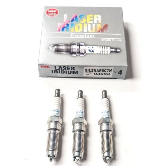 Set of 3 Spark Plugs for Ford 1.0 EcoBoost | 1770305 - CM5G-12405-CE