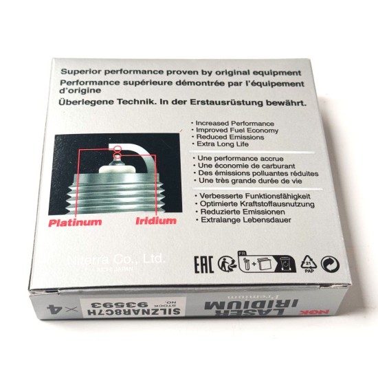 Set of 3 Spark Plugs for Ford 1.0 EcoBoost | 1770305 - CM5G-12405-CE