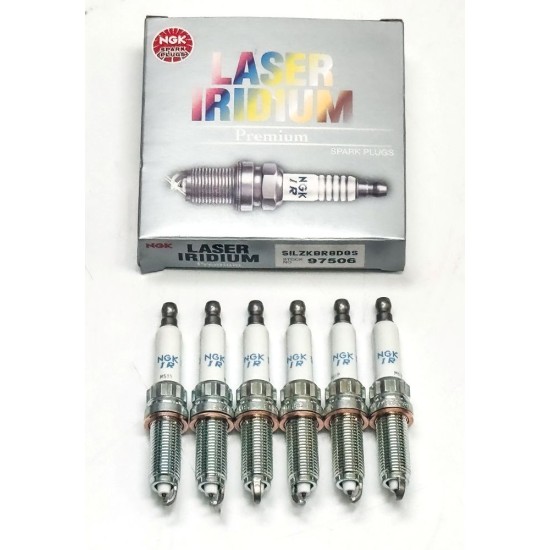 Set of 6 Spark Plugs for BMW 3.0 - N54B30A & N55B30A