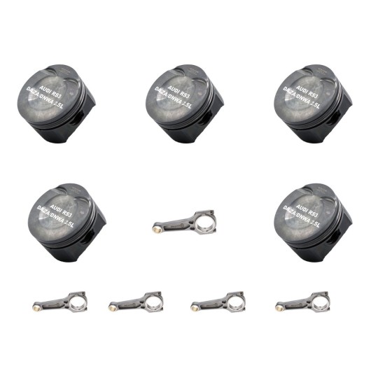 Mahle Motorsport Forged Pistons & Conrods for Audi RS3 & TT RS 2.5 - DAZA & DNWA Mahle Motorsport Forged Pistons & Conrods for Audi RS3 & TT RS 2.5 - DAZA & DNWA